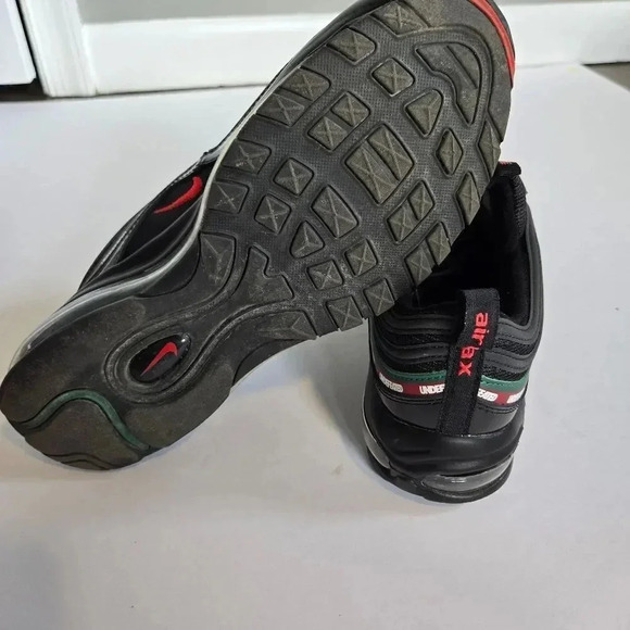 Nike Air Max 97 OG x Undefeated Black 2017 Authentic size 9.5 - Picture 6 of 9